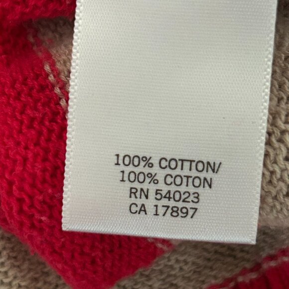 Banana Republic Striped Short Sleeve Drop Shoulder Knit Hoodie Sweater Size XL - Picture 8 of 9